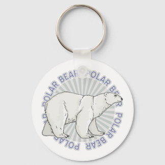 Classic Polar Bear Keychain