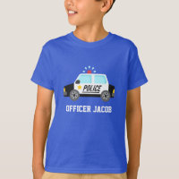 Classic Police Car with Siren For Kids
