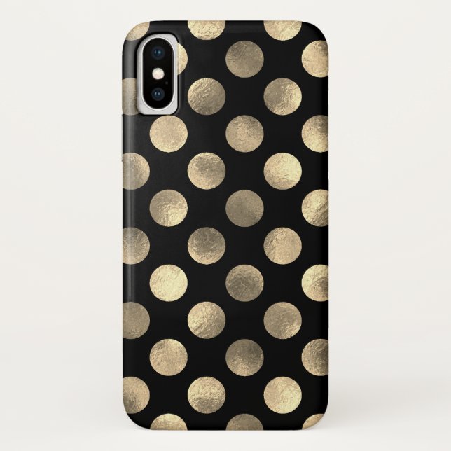 Classic polka dot patterns Case-Mate iPhone case (Back)