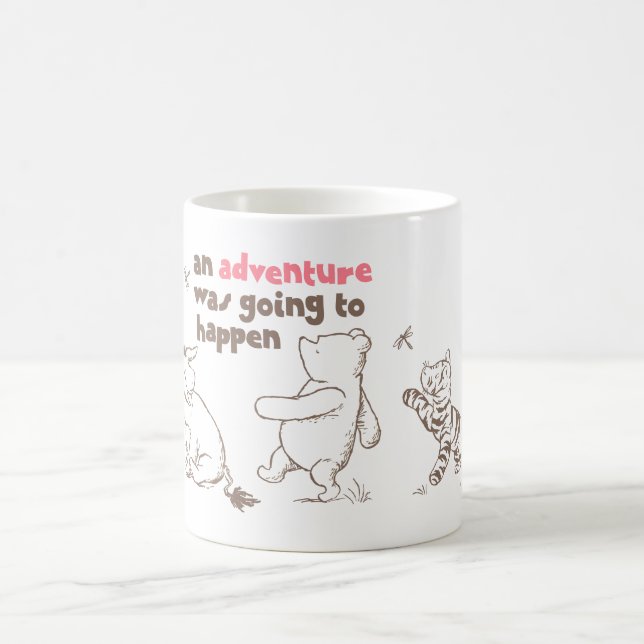 Classic Pooh & Pals | An Adventure was Going to Ha Coffee Mug (Center)