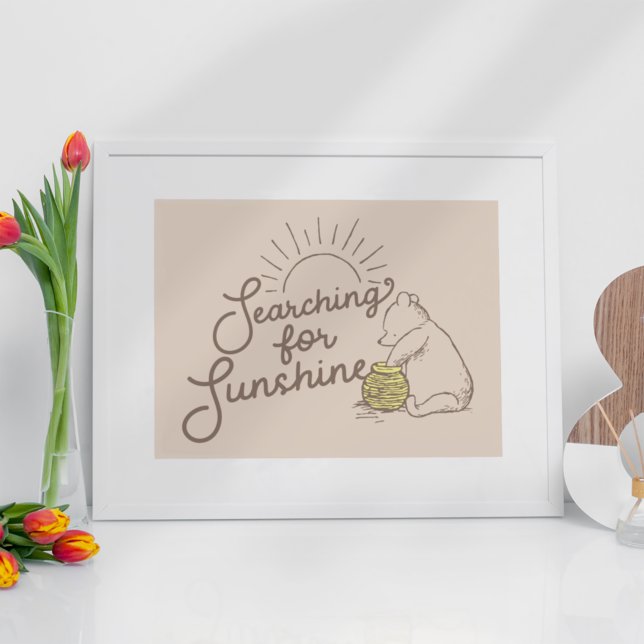Classic Pooh | Searching for Sunshine Poster (Creator Uploaded)