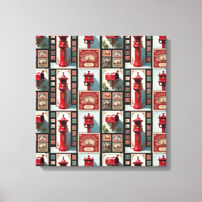  Classic Postal Art Wall Decor (Front)
