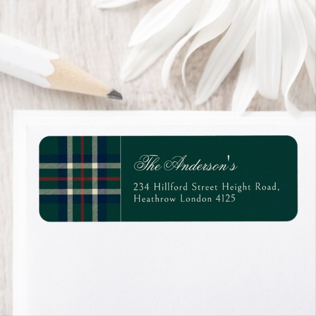 Classic Preppy Tartan Plaid Christmas  (Insitu)