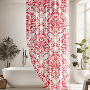Classic Pretty Pink Damask Pattern