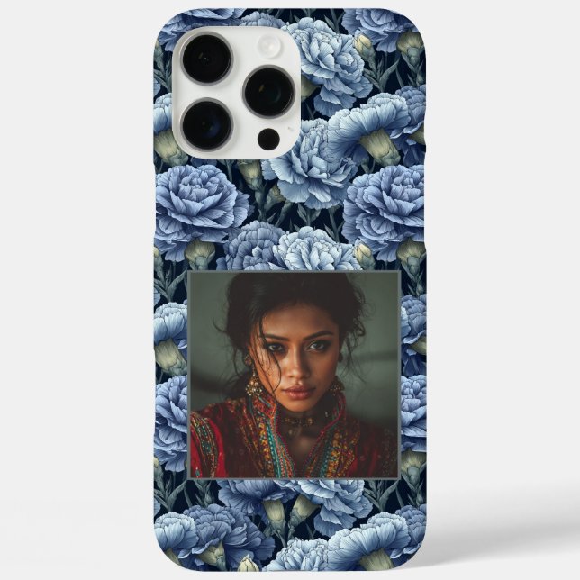 Classic Promotion Gift Carnation Floral Custom  Case-Mate iPhone Case (Back)