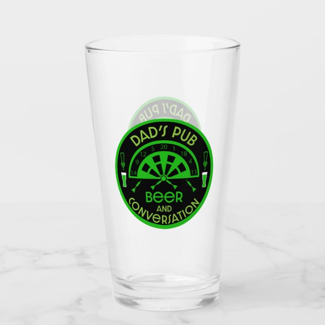 Classic Pub Darts Glass (Front)