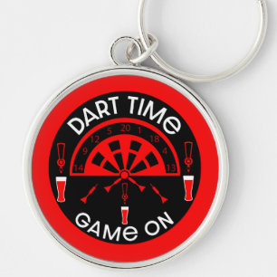 Classic Pub Darts Keychain
