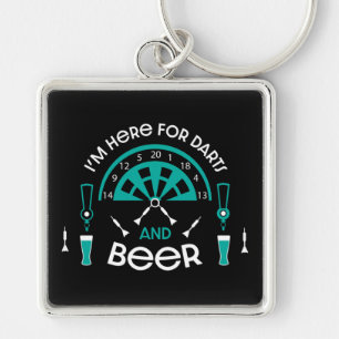 Classic Pub Darts Keychain