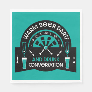 Classic Pub Darts Napkin
