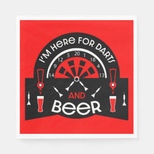 Classic Pub Darts Napkin