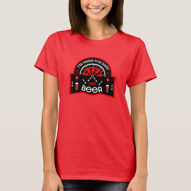 Classic Pub Darts T-Shirt (Front)
