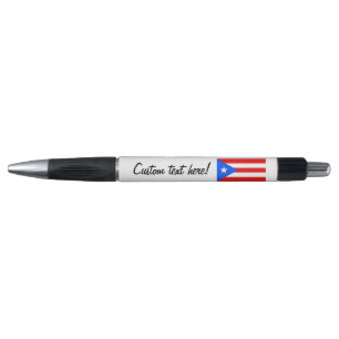 Classic Puerto Rican Flag Pen