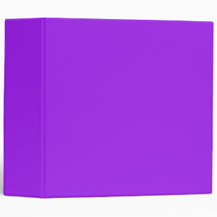 Classic Purple Binder for Work or School Files