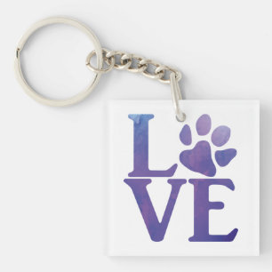 Classic Purple Keychain