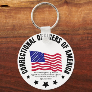 Classic Put on The Full Armour Keychain 