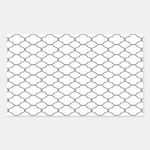 Classic Quatrefoil Pattern Sticker