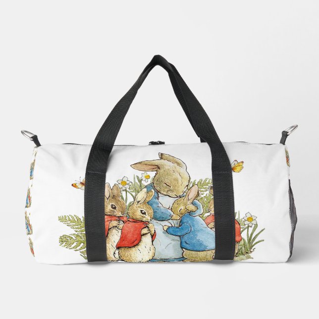 Classic Rabbit family Duffle Bag (Front)