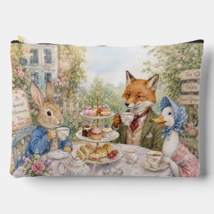Classic Rabbit Fox & Duck  Accessory Pouch