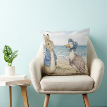Classic Rabbit & Puddle Duck by the seaside