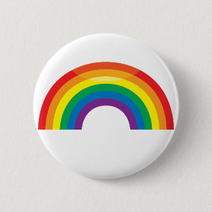 Classic Rainbow 2 Inch Round Button