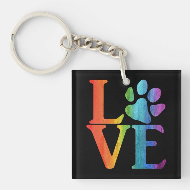 Classic Rainbow Keychain (Front)