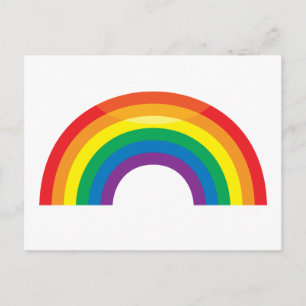 Classic Rainbow Postcard