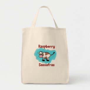 Classic Raspberry Sassafras Tote