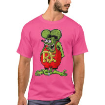 Classic rat fink hot rod racing