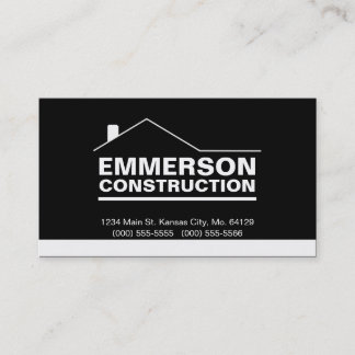 Classic Realtor-Construction-Handyman 2d Business Card