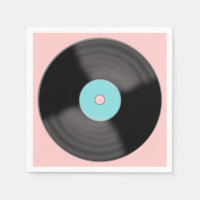 Classic Record Napkins