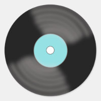 Classic Record Stickers