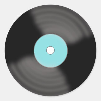 Classic Record Stickers