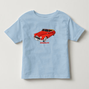 Classic red 1948 automobile  toddler t-shirt