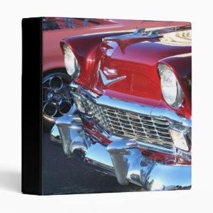 classic red car binder