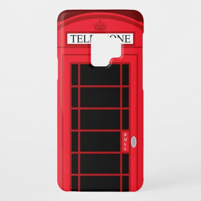 Classic Red Public Telephone Box UK: Samsung Galax Case-Mate Samsung Galaxy Case (Back)