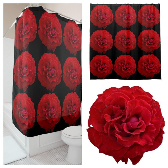 Classic Red Roses Dramatic Photographic Black (Creator Uploaded)