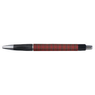 Classic Red Tartan Plaid Pen