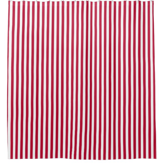 Classic Red White Stripe Pattern (Front)