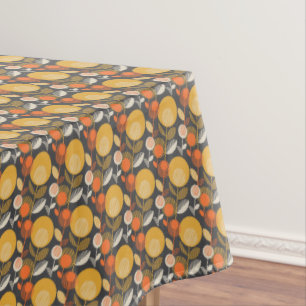 Classic Retro Floral Pattern Tablecloth