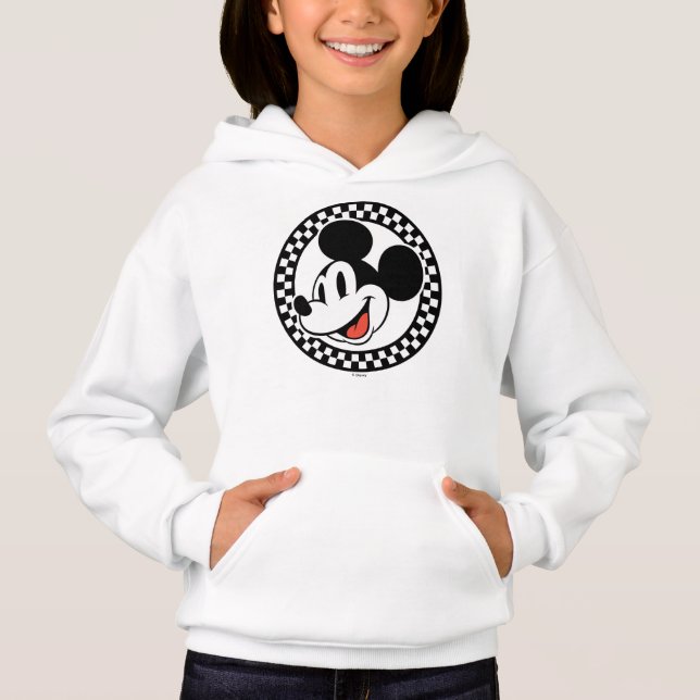 Classic Retro Mickey Mouse Chequered (Front)