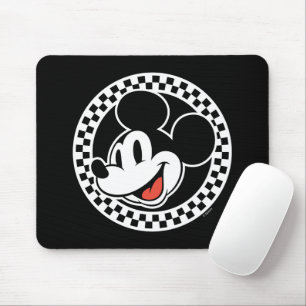 Classic Retro Mickey Mouse Chequered Pad