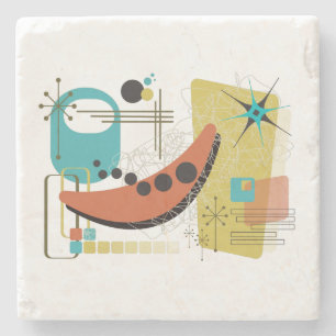 Classic Retro Redux Stone Coaster