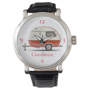 Classic Retro Teardrop Camper Thunder_Cove Watch