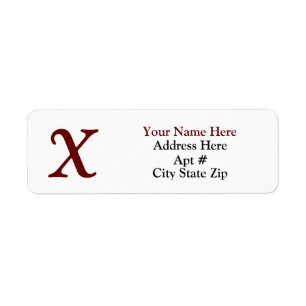 Classic return address label