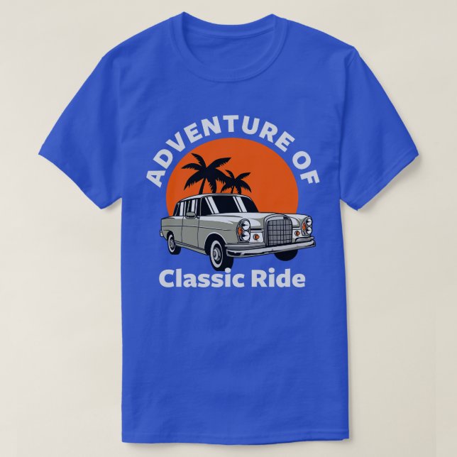 CLASSIC RIDE ADVENTURE T-Shirt (Design Front)