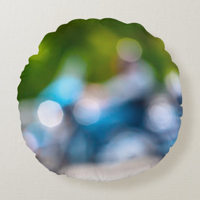 classic rider round pillow (Front)