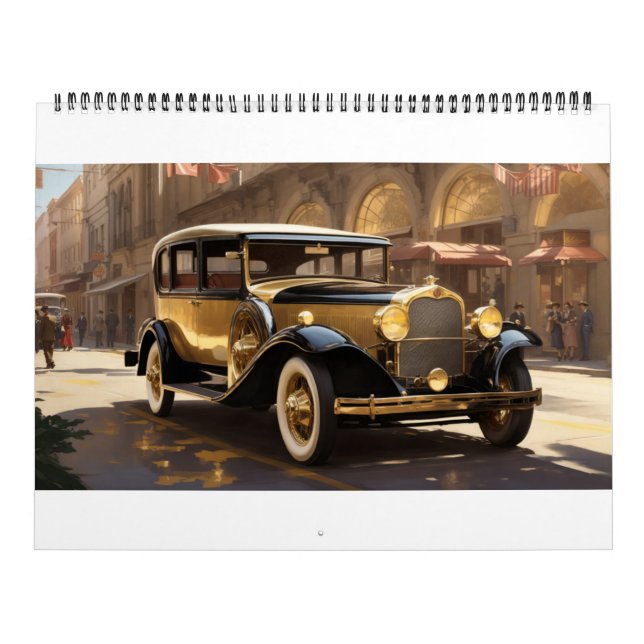 Classic Rides - A Journey Through Time Calendar (Cover)