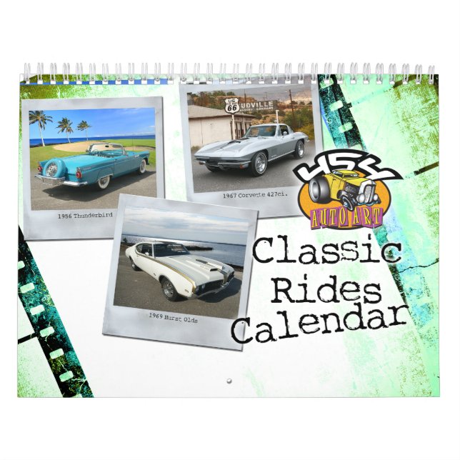 Classic Rides Car Calendar (Cover)