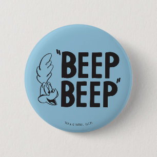 Classic ROAD RUNNER™ BEEP BEEP!™ 2 Inch Round Button