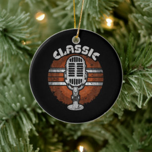 Classic-rock Ceramic Ornament